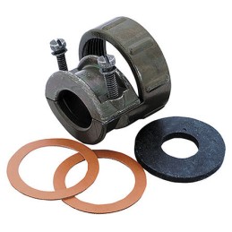 1 pcs - Amphenol Industrial, 97Size 20, 22 Straight Cable Clamp, For Use With Jacketed Cable, Wires Protected by Tubing