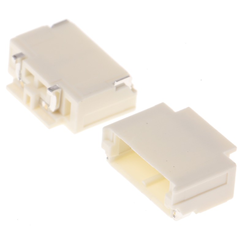 10 pcs - JST LEA Series Right Angle PCB Socket, 2-Contact, 1-Row, 1.8mm Pitch, Crimp Termination