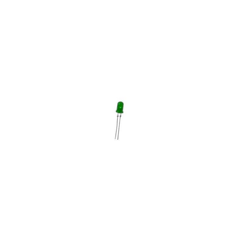 1 pcs : SSL-LX5093PGD - Standard LEDs - Through Hole Green, 555nm Diffused