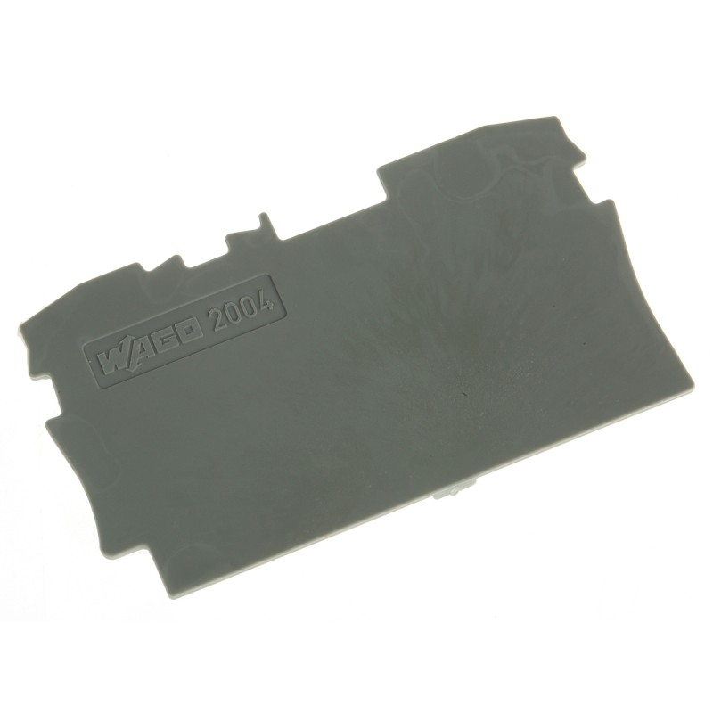 10 pcs - Wago TOPJOB S, 2004 Series End and Intermediate Plate for Use with 2004 Series Terminal Blocks