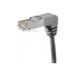 1 pcs - Dexlan Cat5e RJ45 to Ethernet Cable, F/UTP, Grey, 300mm