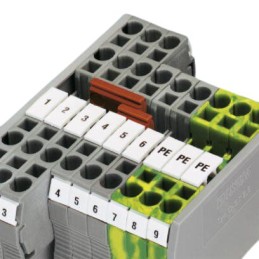 10 pcs - Phoenix Contact FBS4-6 Series Jumper Bar for Use with DIN Rail Terminal Blocks