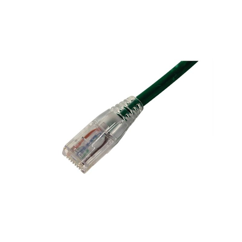 1 pcs - Amphenol Industrial Cat6 RJ45 to RJ45 Ethernet Cable, Unshielded, Green, 2m