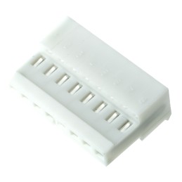 10 pcs - TE Connectivity 8-Way IDC Connector Socket for Cable Mount, 1-Row