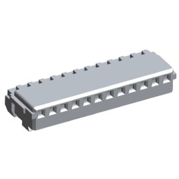 10 pcs - TE Connectivity 12-Way IDC Connector Socket for Cable Mount, 1-Row