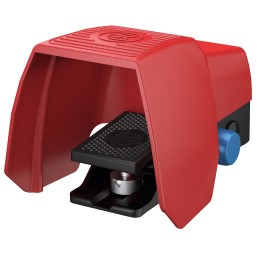 1 pcs - Bernstein AG Foot Switch Latching Foot Switch - Aluminium Case Material, DPDT