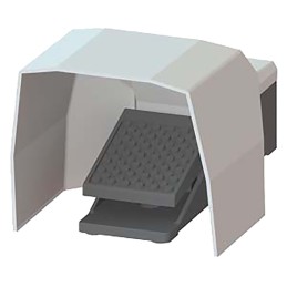 1 pcs - Siemens Foot Switch Momentary Foot Switch - Aluminium Case Material, SPDT