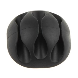 1 pcs - RS PRO Black PVC Cable Retainer