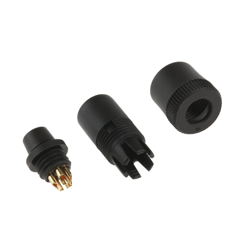 1 pcs - binder Circular Connector, 5 Contacts, Cable Mount, Subminiature Connector, Socket, Female, IP40, 719 Series