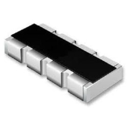 10 pcs - Bourns 22Ω Resistor Array, 4 Resistors, 0.25W total, 1206 (3216M), Concave