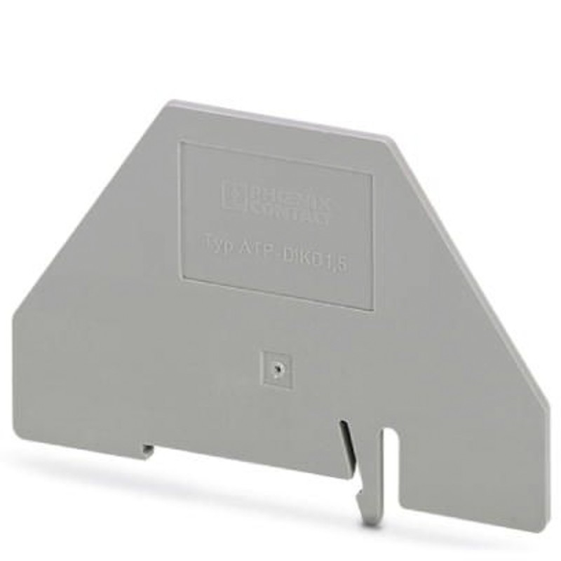 1 pcs - Phoenix Contact ATP-DIKD 1.5 Series Partition Plate for Use with Modular Terminal Block