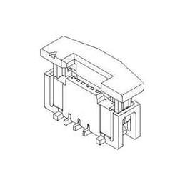 1 pcs : 52559-3052 - FFC & FPC Connectors 0.5 FPC ZIF SMT ST 3 ST 30Ckt EmbsTp Pkg