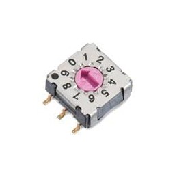 1 pcs : 428542320817 - Rotary Switches WS-ROSV IP67 16Pos 2.54mm Ivory