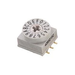 1 pcs : 428521520816 - Rotary Switches WS-ROSV IP67 16Pos 2.54mm Lt Grey
