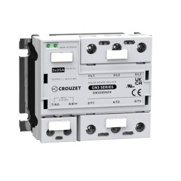 1 Box of 1 - Crouzet GN3 Series Solid State Relay, 25 A Load, Panel Mount, 510 V rms Load