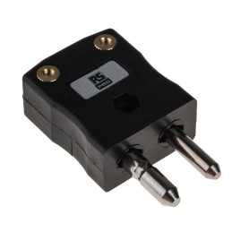 1 pcs - RS PRO In-Line Thermocouple Connector for Use with Type J Thermocouple, Standard Size, BS Standard