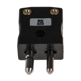 1 pcs - RS PRO In-Line Thermocouple Connector for Use with Type J Thermocouple, Standard Size, BS Standard