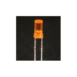 1 pcs : WP424EDT - Standard LEDs - Through Hole Orange 625nm Diffused 5mcd