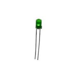 1 pcs : SSL-LX40FT3GD - Standard LEDs - Through Hole Green, 565nm 8mcd, 20mA