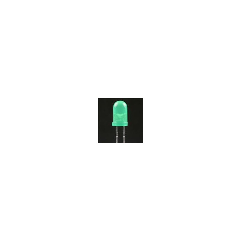 1 pcs : WP710A10SGD5V - Standard LEDs - Through Hole Grn 25mcd 568nm 40 deg 5V resistor