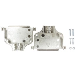 1 pcs - TE Connectivity AMPLIMITE Series Zinc D Sub Backshell, 50 Way