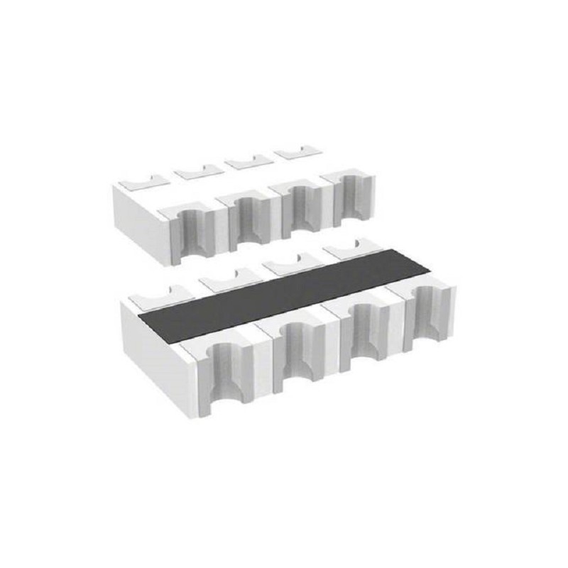 10 pcs - Bourns 100kΩ Resistor Array, 4 Resistors, 0.25W total, 1206 (3216M), Concave