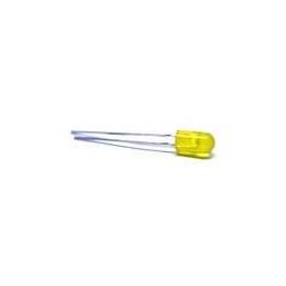 1 pcs : 5YD - Standard LEDs - Through Hole LED Thru-Hole 5mm Yellow 585 nm