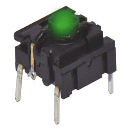 1 pcs - IP67 Cap Tactile Switch, SPST 50 mA @ 24 V dc
