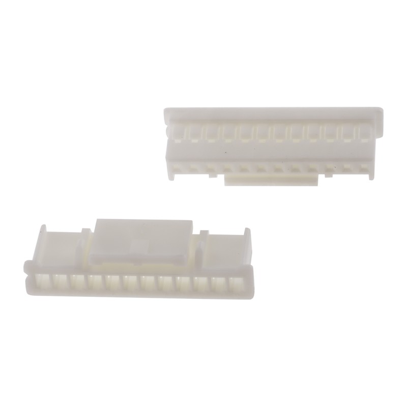 10 pcs - JST, PA Female Connector Housing, 2mm Pitch, 12 Way, 1 Row