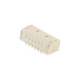 1 pcs : 104127-0620 - Lighting Connectors 1.0 WtB Conn Hdr 6P (Side)