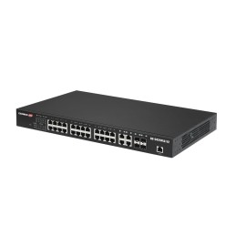 1 pcs - Edimax GS-5424PLC V2, Smart 28 Port Gigabit Switch With PoE