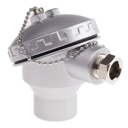 1 pcs - RS PRO Thermocouple Connection Head for Use with Temperature Sensor, 1/2 BSPP, RoHS Compliant Standard