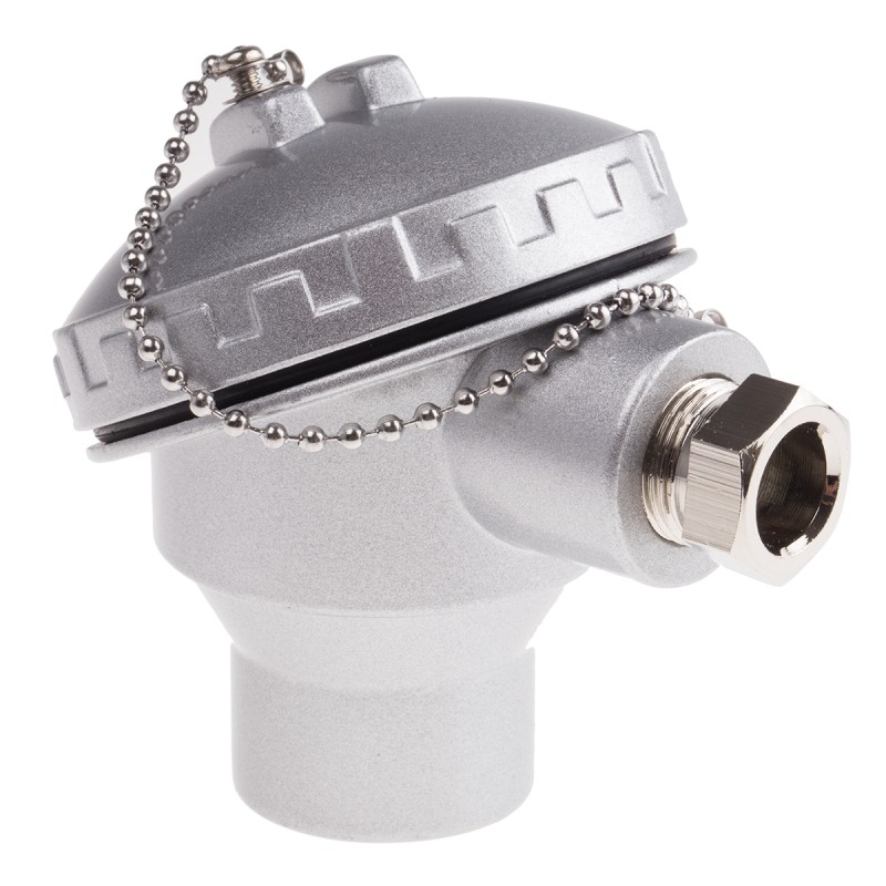 1 pcs - RS PRO Thermocouple Connection Head for Use with Temperature Sensor, 1/2 BSPP, RoHS Compliant Standard