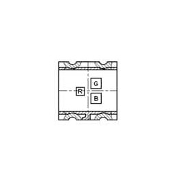 1 pcs : LTST-C19HE1WT - Standard LEDs - SMD LED Red 615nm Grn 525nm/Blu 470nm