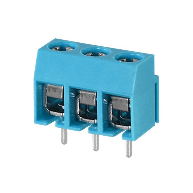 10 pcs - CUI PCB Terminal Block, 2-Contact, 5mm Pitch, PCB Mount