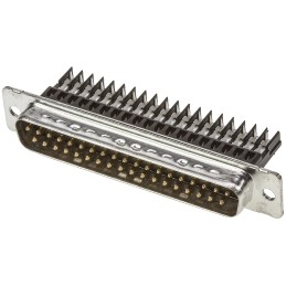 1 pcs - TE Connectivity Amplimite HDE-20 37 Way Cable Mount D-sub Connector Plug, 2.76mm Pitch