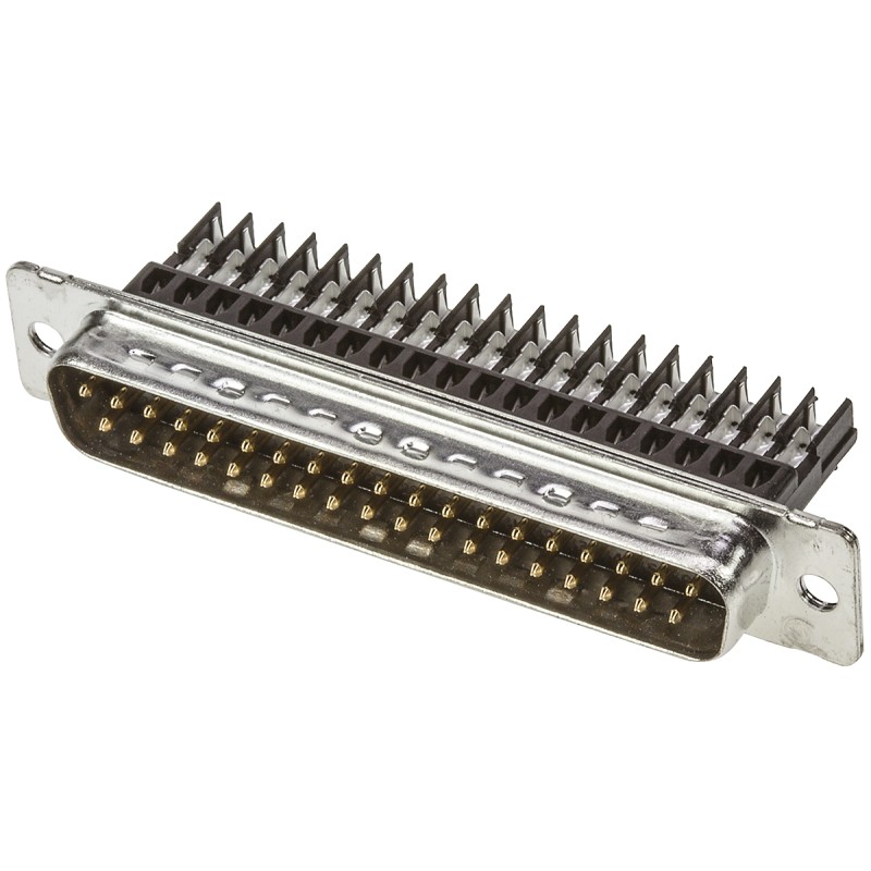 1 pcs - TE Connectivity Amplimite HDE-20 37 Way Cable Mount D-sub Connector Plug, 2.76mm Pitch