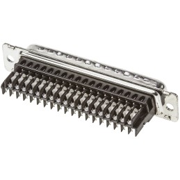 1 pcs - TE Connectivity Amplimite HDE-20 37 Way Cable Mount D-sub Connector Plug, 2.76mm Pitch