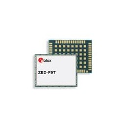 1 pcs : ZED-F9T-00B - GNSS / GPS Modules u-blox F9 multi-band GNSS module High Precision Timing LGA, 17x22mm, 250 pcs/reel