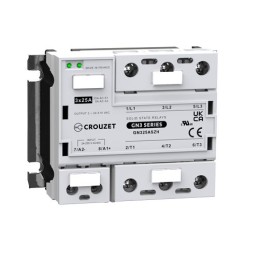 1 Box of 1 - Crouzet GN3 Series Solid State Relay, 25 A Load, Panel Mount, 510 V rms Load