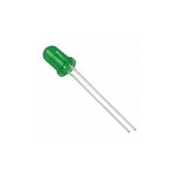 1 pcs : VAOL-5LDE2 - Standard LEDs - Through Hole Green Diffused 570NM 50mcd