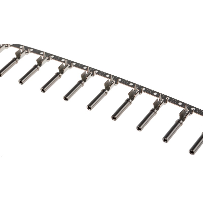 10 pcs - TE Connectivity Female Crimp Circular Connector Contact, Wire Size 18 - 14 AWG