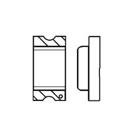 1 pcs : 597-3901-830F - Standard LEDs - SMD White, 20mA