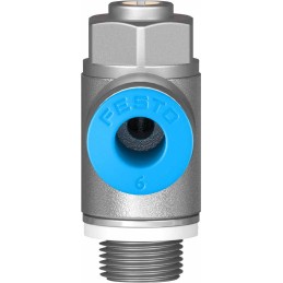 1 pcs - Festo GRLZ Series Tube Flow Regulator, 6mm Tube Inlet Port, 193158