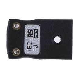 1 pcs - RS PRO In-Line Thermocouple Connector for Use with Type J Thermocouple, Miniature Size, IEC Standard