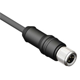1 pcs - RS PRO Straight Female 3 way M8 to Unterminated Sensor Actuator Cable, 10m