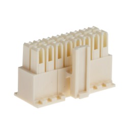 10 pcs - Samtec, IPDI Male Crimp Connector Housing, 2.54mm Pitch, 16 Way, 2 Row