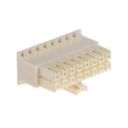 10 pcs - Samtec, IPDI Male Crimp Connector Housing, 2.54mm Pitch, 16 Way, 2 Row