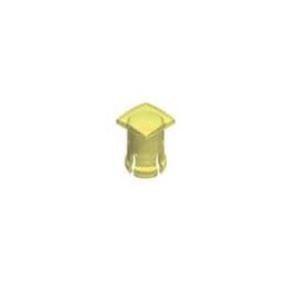 1 pcs : 8688 - LED Lenses T1 3/4 YELLOW SQ LEN
