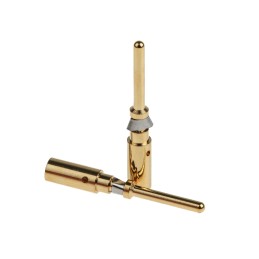 1 pcs - RS PRO Circular Connector, 2 Contacts, Cable Mount, Plug, Male, IP68